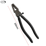 Berkem Flat Nose Wire Drawing Pliers with Screws