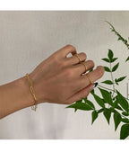 Sterling 925 Silver Chain Bracelet Women Fine Jewelry