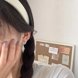 925 Silver Little Bear Stud Earrings for Girls Women