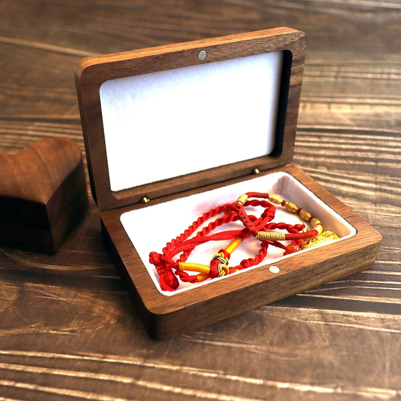 Walnut Jewellery Storage Display Souvenir