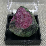 Natural Myanmar Fluorescent Ruby Rough Mineral Stones