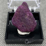 Natural Myanmar Fluorescent Ruby Rough Mineral Stones