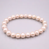 9.5-10mm Freshwater Pearl Bead Bracelet Lucky Gift Bangle