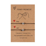 Glow-in-Dark Friendship Bracelets with Cards - BFF Matching Bracelets