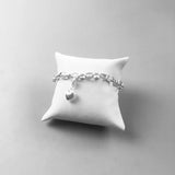 925 Silver Mum Heart Charm Pendant for Bracelet, Gift for Women Girls