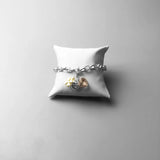 925 Silver Mum Heart Charm Pendant for Bracelet, Gift for Women Girls