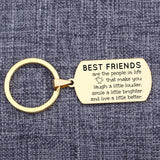 Stainless Steel Dog Tag Pendant Keychain Bag Charms Jewelry