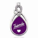 Circle Heart Charm Pendants for DIY Jewelry Making