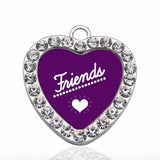 Circle Charm Heart Suspension Charms Pendants for DIY Jewelry Making