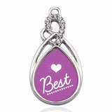 Circle Charm Heart Suspension Charms Pendants for DIY Jewelry Making