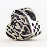 MOM Beads for Bracelets 925 Sterling Silver Charms