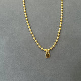 925 Silver Beads Long Necklace 14 K Jewelry Gift