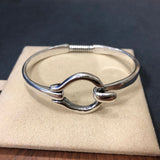 Electroplating 925 Silver 14K Handcuffs Bracelet Jewelry Gift