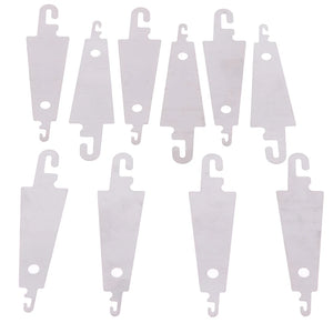 10pcs Stainless Steel Cross-Stitch Threading Hook Needle Threader