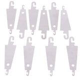 10pcs Stainless Steel Cross-Stitch Threading Hook Needle Threader