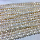 6-7mm Freshwater Pearl Necklace Tricolor