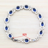 Zircon Silver Overlay Bracelet Health Jewelry For Women