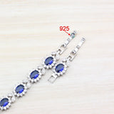Zircon Silver Overlay Bracelet Health Jewelry For Women