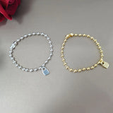 925 Silver 14K Bracelet Sweet Jewelry Gift