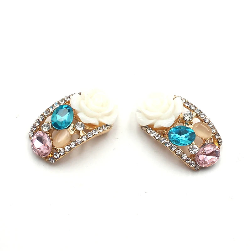 Alloy Rhinestone Pearl Jewelry Decorations Holiday Accessories