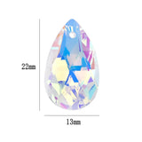 22mm 6106 Rhinestone Pendant Beads for DIY Jewelry 12pcs/lot