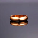 Best-Selling 5MM Men's Rings - Gold/Rose Gold/Silver R985