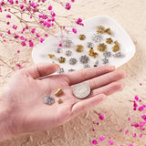 Tibetan Style Alloy Flower Bead Cone Antique Bead Caps 320pcs/box