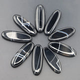 6Pcs Agate Necklace Pendants Reiki Charms Jewelry Accessories