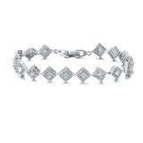 Classic Cubic Zircon Bracelet for Parties