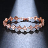 Classic Cubic Zircon Bracelet for Parties