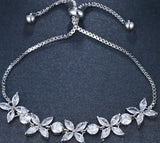 Delicate Arrival Bracelet Adjustable Size CZ Jewelry