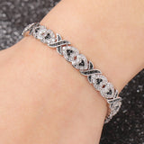 Charming Zirconia Bracelet Dress-Up With Heart Shape Design