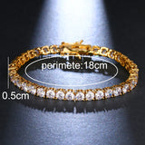 Cubic Zircon Bracelet for Women - Party Jewelry Gift