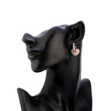 Heart-shaped Cubic Zircon Earrings for Women