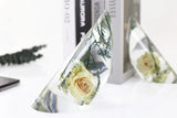 Cylindrical Bookshelf Bookend Mirror Silicone Mold