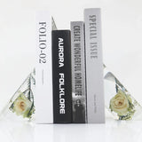 Cylindrical Bookshelf Bookend Mirror Silicone Mold