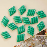 Beveled Drum Resin Japanese Earrings DIY Accessories 4pcs