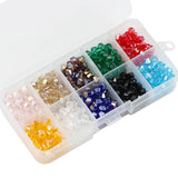 Austrian Crystal Glass Beads 500pcs DIY Kit Set Box