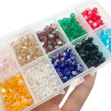 Austrian Crystal Glass Beads 500pcs DIY Kit Set Box