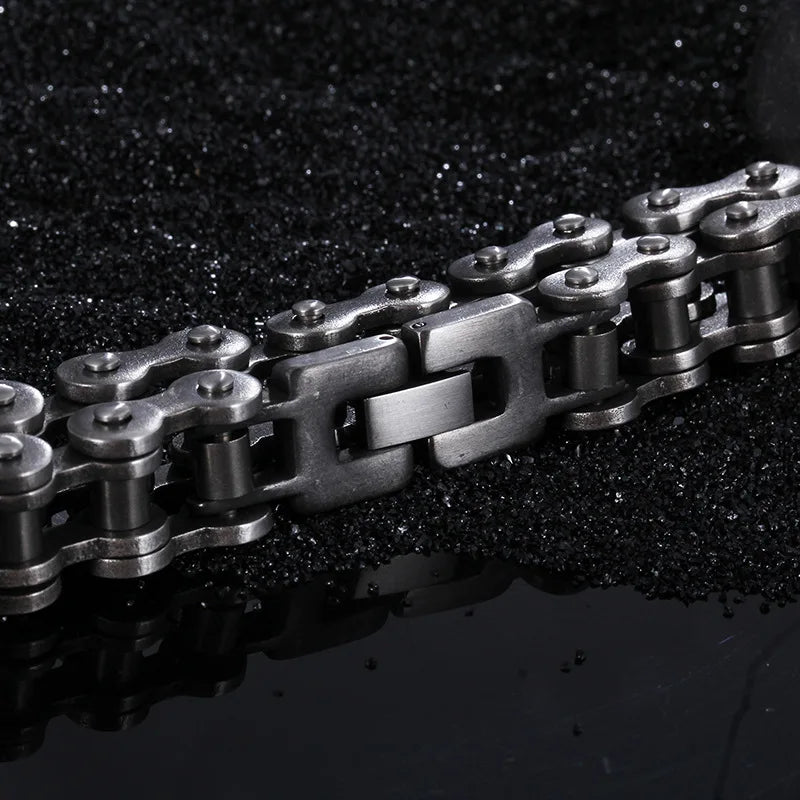 Bicycle Chain Bracelet Titanium Steel Classic Men's Bracelet
