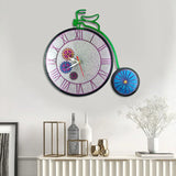 Bicycle Clock Silicone Mold for DIY Wall Hanging Decoration
