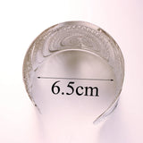 Big Exaggerated Flowers Arm Cuff Bangle For Women