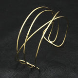 Alloy Torques Necklace Women Metal Choker Punk