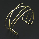 Alloy Torques Necklace Women Metal Choker Punk