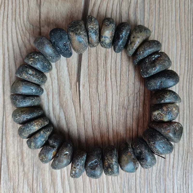 Men's Amber Bracelet Natural Stone Healing Fragrance
