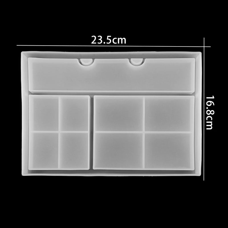 Silicone Mold Tree Storage Rack Tray Epoxy Resin Mold DIY Craft Jewelry