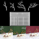 Silicone Mold Tree Storage Rack Tray Epoxy Resin Mold DIY Craft Jewelry