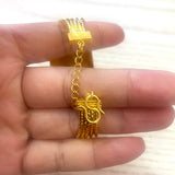 24k Ethiopian Bangle Dubai Bracelet African Accessories