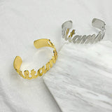 Personalized Name Stainless Steel Arabic Bracelet Christmas Gift