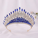 Baroque Crystal Wedding Crown for Brides Hair Accessories